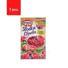 Kiire ettevalmistus kiselius DR. OETKER, metsamarja maitsega, kuivatatud puuviljadega, 31,5 g x 7 tk. pakett hind ja info | Lisandid toiduvalmistamiseks | kaup24.ee