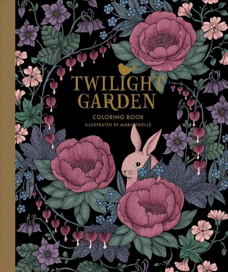 Twilight Garden Coloring Book: Published in Sweden as Blomstermandala цена и информация | Tervislik eluviis ja toitumine | kaup24.ee