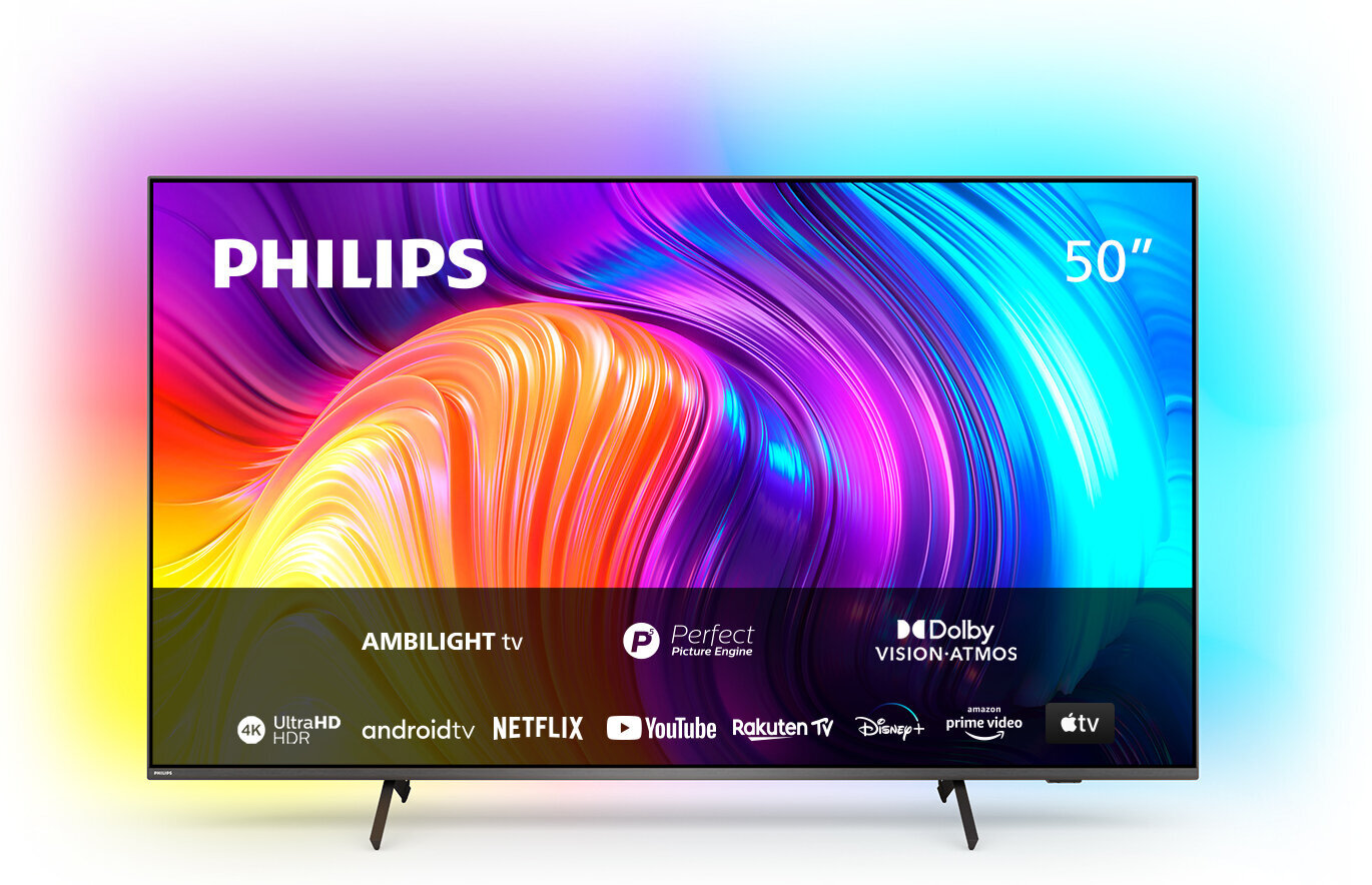 Philips The One 4K UHD LED Android TV 50PUS8517/12 hind ja info | Telerid | kaup24.ee