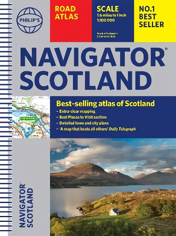 Philip's Navigator Scotland hind ja info | Reisiraamatud, reisijuhid | kaup24.ee