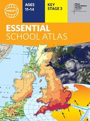 Philip's RGS Essential School Atlas hind ja info | Noortekirjandus | kaup24.ee