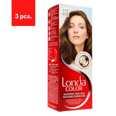 Juuksevärv LONDA Tumeblond 7/13 x 3 tk. pakett цена и информация | Краска для волос | kaup24.ee