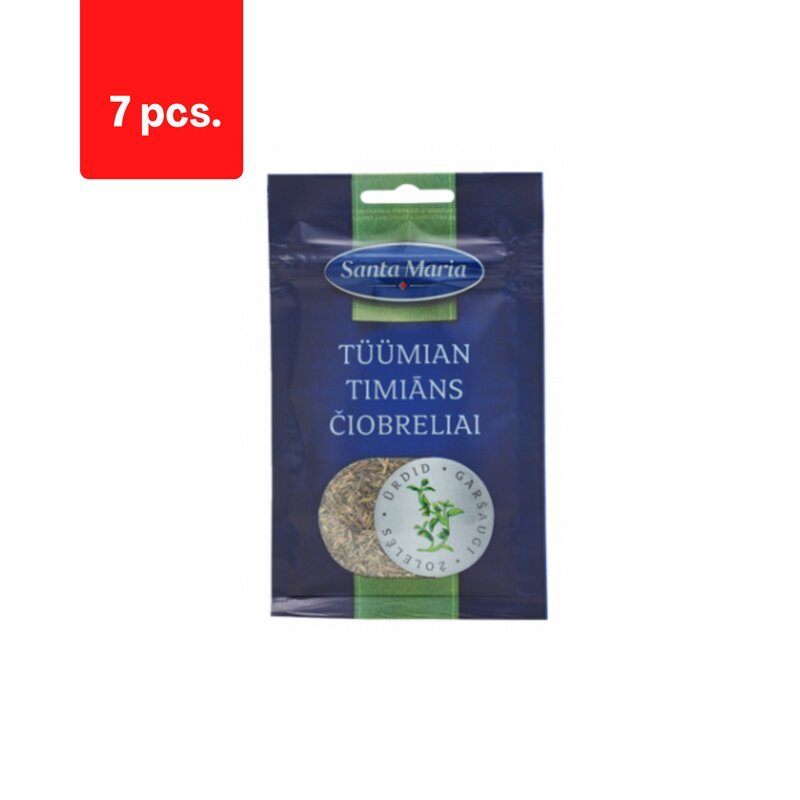 Tüümian SANTA MARIA, 10 g x 7 tk. pakett цена и информация | Vürtsid, vürtsikomplektid | kaup24.ee