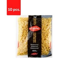 Pasta ARIADNA, sarved, 400 g x 10 tk. pakett hind ja info | Makaronid | kaup24.ee