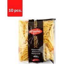 Pasta ARIADNA, torud, 400 g x 10 tk. pakett hind ja info | Makaronid | kaup24.ee