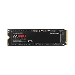 SSD Samsung 990 PRO M.2 PCIe NVMe (2 TB) цена и информация | Внутренние жёсткие диски (HDD, SSD, Hybrid) | kaup24.ee