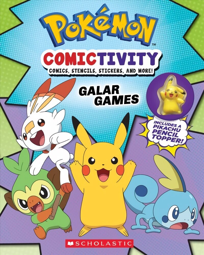 Pokemon: Comictivity Book #1 цена и информация | Väikelaste raamatud | kaup24.ee