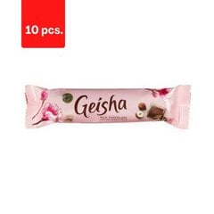 Шоколадная плитка GEISHA, 37 г x 10 шт.  цена и информация | Сладости | kaup24.ee