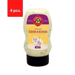 Küüslaugukaste KÄDAINI KONSERVIVABRIKUST, 300 ml x 4 tk. pakett hind ja info | Kastmed | kaup24.ee