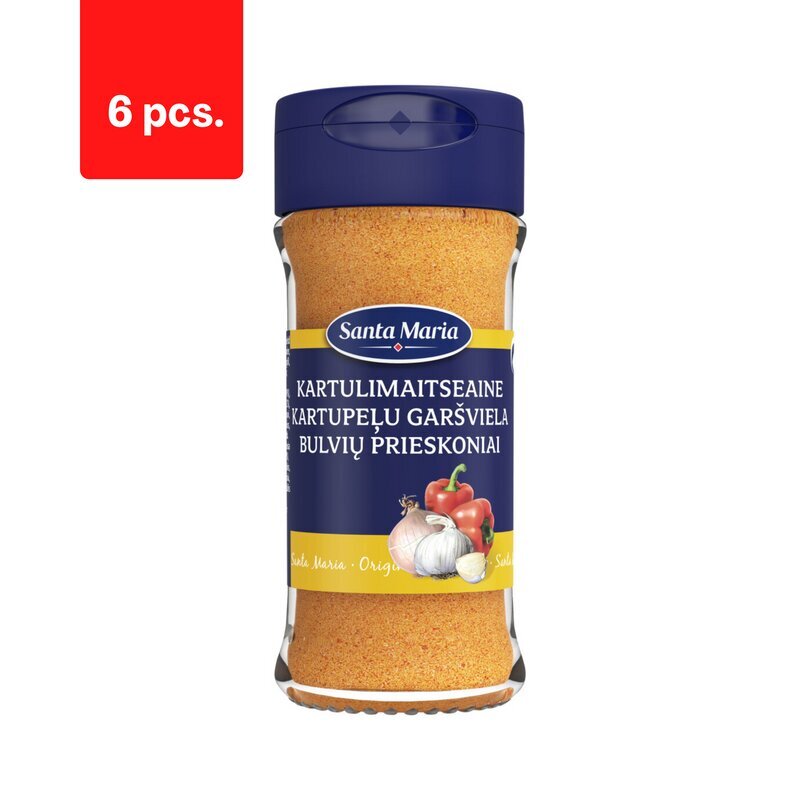 Kartulimaitseaine SANTA MARIA, 57g x 6 tk. pakett hind ja info | Vürtsid, vürtsikomplektid | kaup24.ee