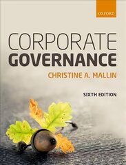 Corporate Governance 6th Revised edition hind ja info | Majandusalased raamatud | kaup24.ee