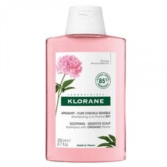 Peanahka rahustav šampoon Klorane, 200 ml hind ja info | Klorane Juuksehooldus | kaup24.ee