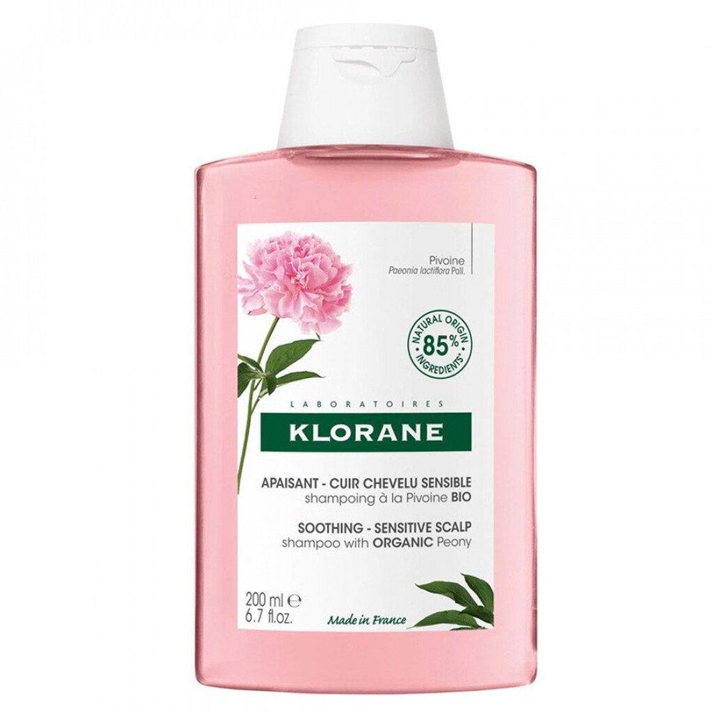 Peanahka rahustav šampoon Klorane, 200 ml цена и информация | Šampoonid | kaup24.ee