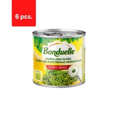 Väikesed herned BONDUELLE, 400 g / 280 g x 6 tk. hind ja info | Hoidised, keedised, konservid | kaup24.ee