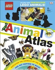 LEGO Animal Atlas: with four exclusive animal models цена и информация | Книги для подростков и молодежи | kaup24.ee