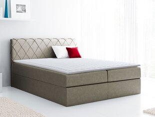 Континентальная кровать NARCYZ-Velluto 3 (ткань)-160x200 см цена и информация | Кровати | kaup24.ee