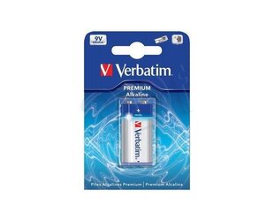 Patarei Verbatim 9V Alkaline /10/50 hind ja info | Patareid | kaup24.ee