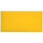 Seinapaneelid vidaXL 12 tk, kollane, 60 x 30 cm, samet, 2,16 m² hind ja info | Lae-, seinakaunistus elemendid | kaup24.ee