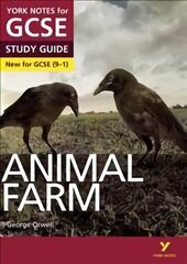 Animal Farm STUDY GUIDE: York Notes for GCSE (9-1): - everything you need to catch up, study and prepare for 2022 and 2023 assessments and exams 2015 цена и информация | Книги для подростков и молодежи | kaup24.ee