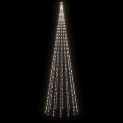Koonusekujuline kunstkuusk vidaXL, külm valge, 1134 LEDi, 230 x 800 cm цена и информация | Новогодние елки | kaup24.ee