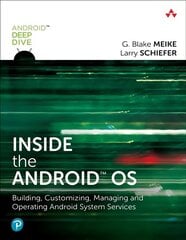 Inside the Android OS: Building, Customizing, Managing and Operating Android System Services цена и информация | Книги по экономике | kaup24.ee