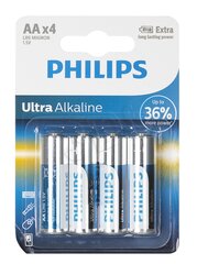 Philips LR6E4B/10 цена и информация | Батарейки | kaup24.ee