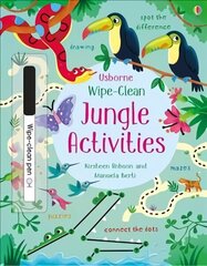 Wipe-Clean Jungle Activities UK 2018 hind ja info | Väikelaste raamatud | kaup24.ee