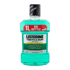 Listerine Mouthwash Teeth & Gum Defense - Mouthwash 500ml hind ja info | Suuhügieen | kaup24.ee