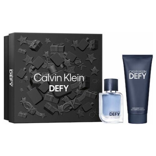 Komplekt Calvin Klein Defy: tualettvesi EDT 40 ml + dušigeel 100 ml hind ja info | Meeste parfüümid | kaup24.ee