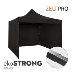 Pop-up telk 2x2 must Zeltpro EKOSTRONG цена и информация | Палатки | kaup24.ee