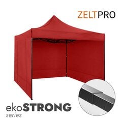 Pop-up telk 2x2 punane Zeltpro EKOSTRONG hind ja info | Telgid | kaup24.ee