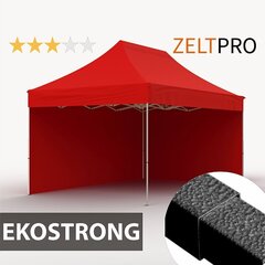 Pop-up telk 3x2 punane Zeltpro EKOSTRONG hind ja info | Telgid | kaup24.ee