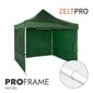 Pop-up telk 2x2 roheline Zeltpro PROFRAME цена и информация | Telgid | kaup24.ee