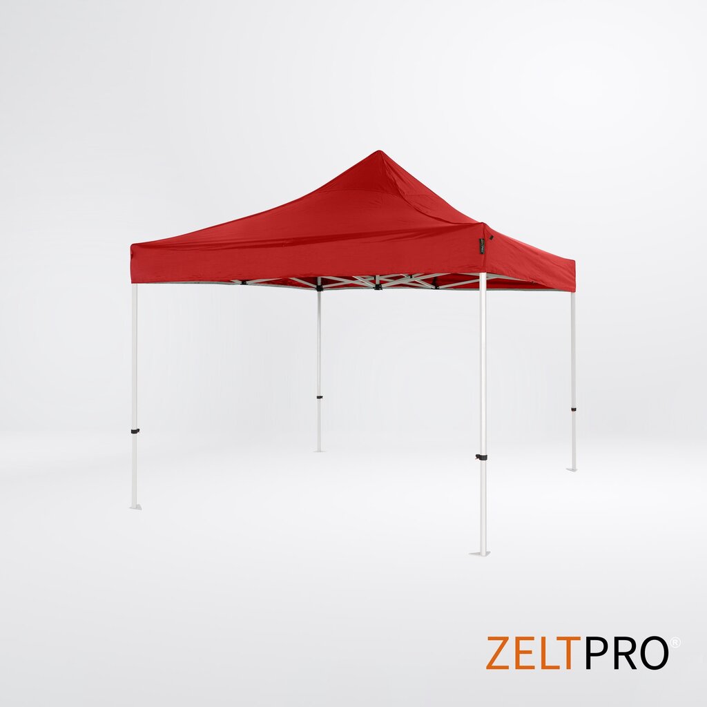 Pop-up telk 2x2 punane Zeltpro PROFRAME hind ja info | Telgid | kaup24.ee