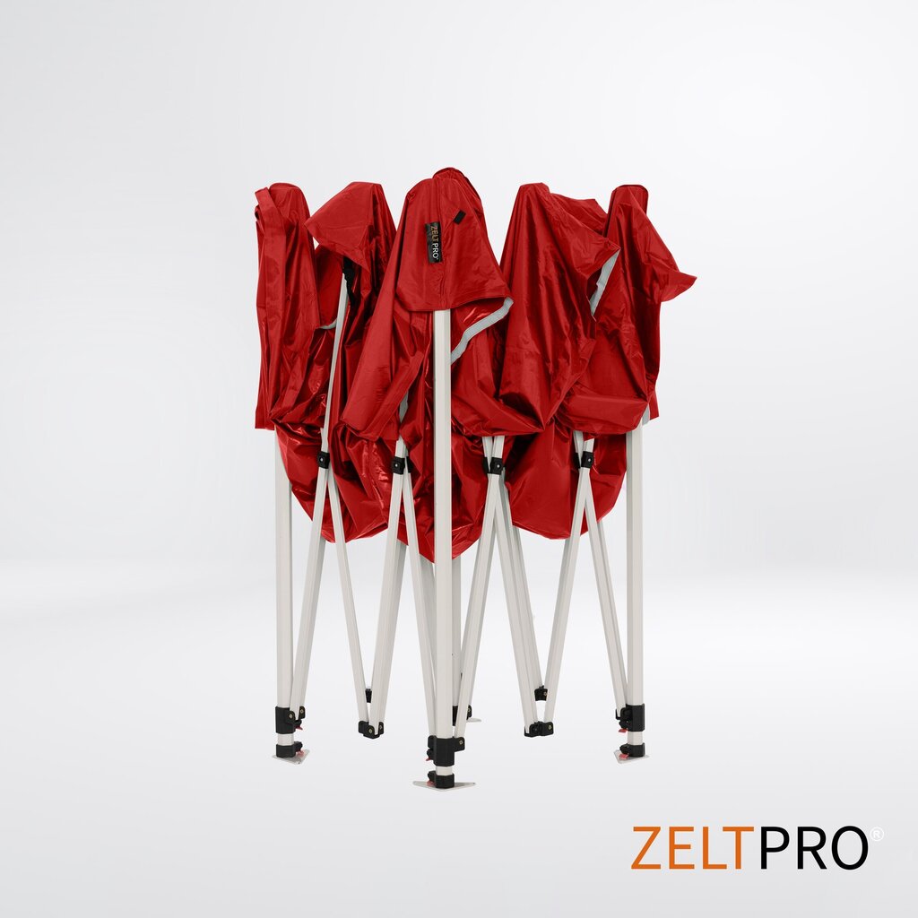 Pop-up telk 2x2 punane Zeltpro PROFRAME цена и информация | Telgid | kaup24.ee