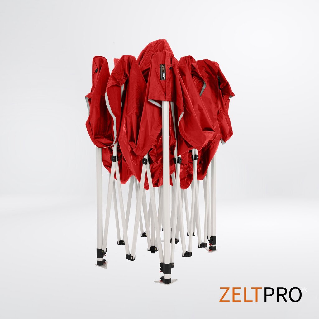 Pop-up telk 3x2 punane Zeltpro PROFRAME hind ja info | Telgid | kaup24.ee