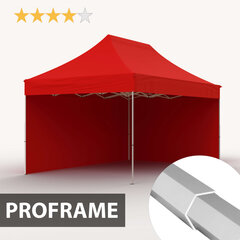 Pop-up telk 3x2 punane Zeltpro PROFRAME цена и информация | Палатки | kaup24.ee