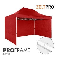 Pop-up telk 3x2 punane Zeltpro PROFRAME цена и информация | Палатки | kaup24.ee