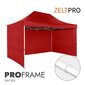 Pop-up telk 3x2 punane Zeltpro PROFRAME цена и информация | Telgid | kaup24.ee