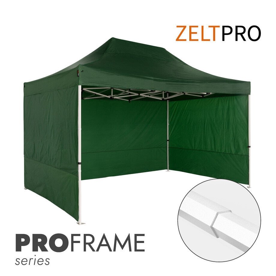 Pop-up telk 3x2 roheline Zeltpro PROFRAME цена и информация | Telgid | kaup24.ee