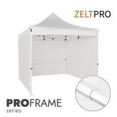 Pop-up telk Zeltpro Proframe, valge, 3x3 цена и информация | Палатки | kaup24.ee