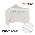 Pop-up telk Zeltpro Proframe, valge, 3x3