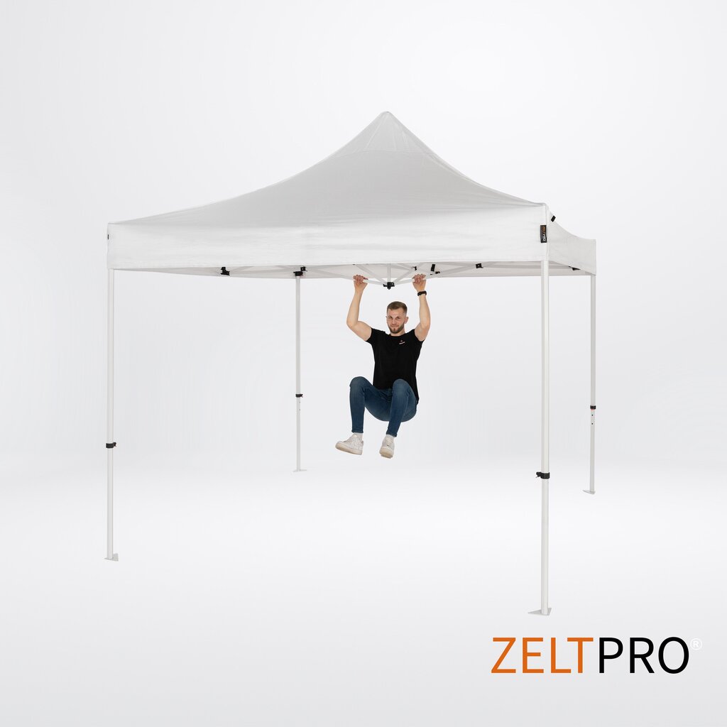 Pop-up telk Zeltpro Proframe, valge, 3x3 цена и информация | Telgid | kaup24.ee