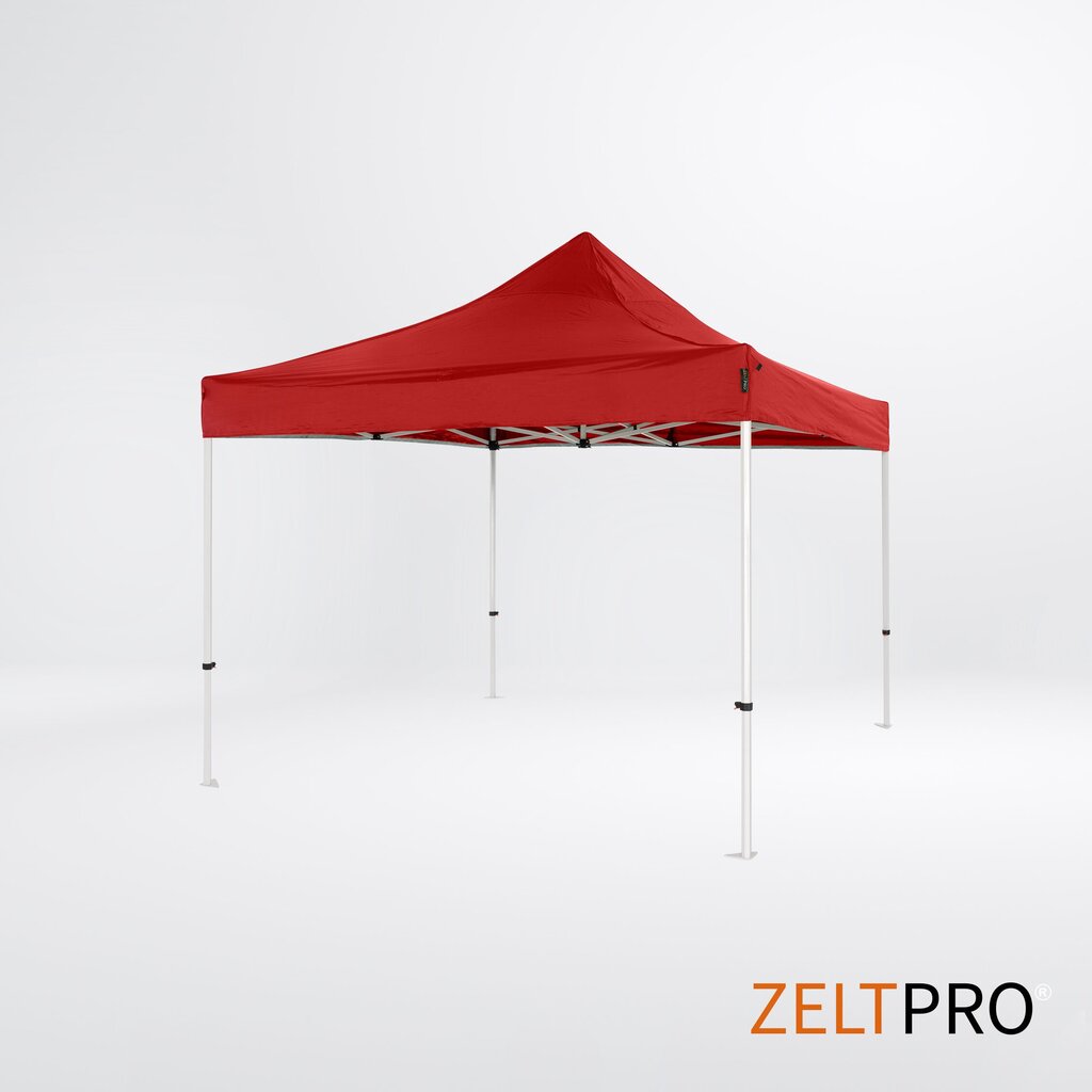 Pop-up telk 3x3 punane Zeltpro PROFRAME hind ja info | Telgid | kaup24.ee