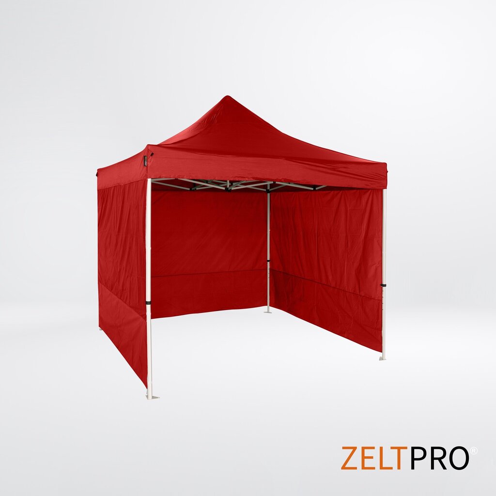 Pop-up telk 3x3 punane Zeltpro PROFRAME hind ja info | Telgid | kaup24.ee