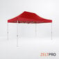 Pop-up telk 3x4,5 punane Zeltpro PROFRAME hind ja info | Telgid | kaup24.ee