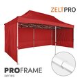 Pop-up telk 3x6 punane Zeltpro PROFRAME