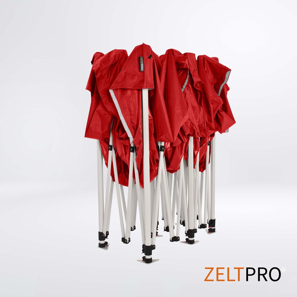 Pop-up telk 3x6 punane Zeltpro PROFRAME hind ja info | Telgid | kaup24.ee