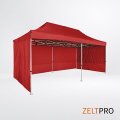 Pop-up telk 3x6 punane Zeltpro PROFRAME цена и информация | Палатки | kaup24.ee