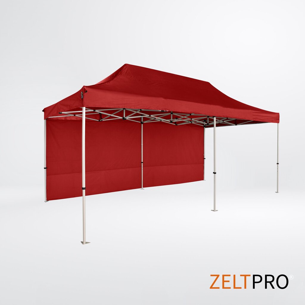 Pop-up telk 3x6 punane Zeltpro PROFRAME hind ja info | Telgid | kaup24.ee